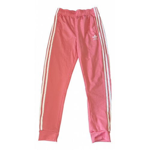 Pre-owned Adidas Originals Straight Pants In Pink