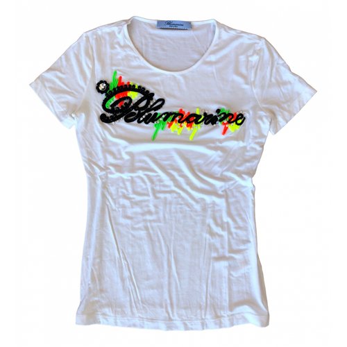 Pre-owned Blumarine T-shirt In White