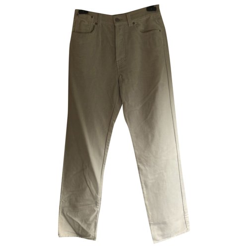 Pre-owned Dries Van Noten Trousers In Grey