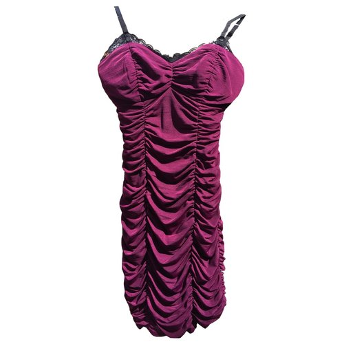 Pre-owned Guess Mid-length Dress In Purple