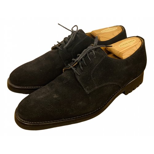 Pre-owned Barneys New York Lace Ups In Black