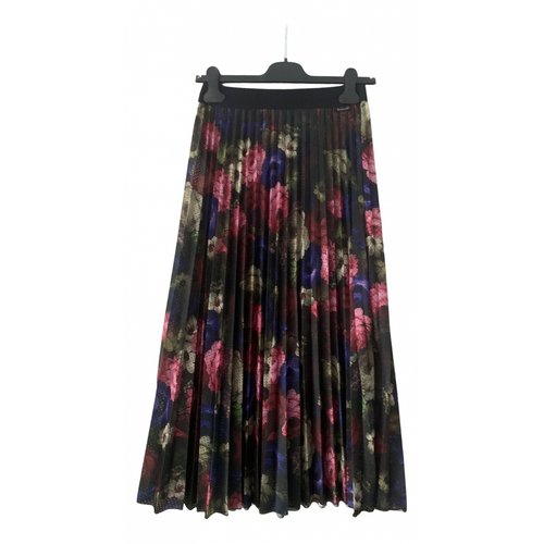 Pre-owned Moncler Maxi Skirt In Multicolour