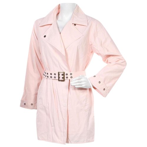 Pre-owned Steffen Schraut Trench Coat In Pink