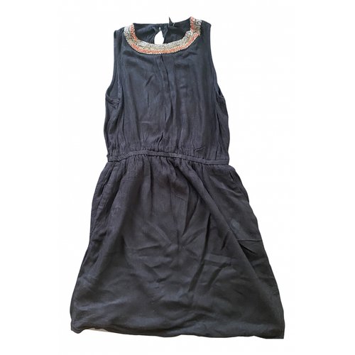 Pre-owned Mango Mid-length Dress In Black