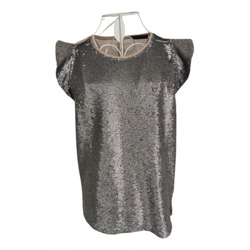 Pre-owned Pinko Blouse In Grey