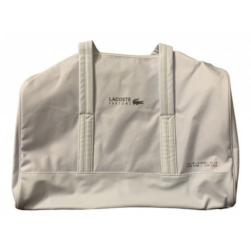 Pre-owned Lacoste Bag In White