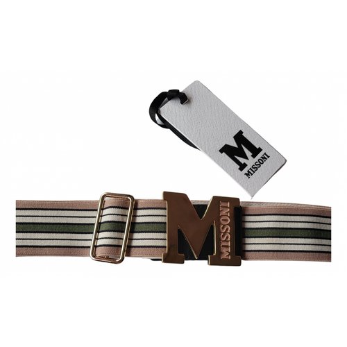 Pre-owned M Missoni Belt In Multicolour | ModeSens