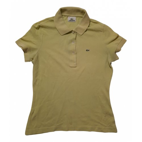 Pre-owned Lacoste Polo In Green