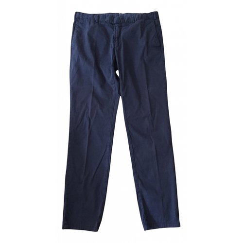 Pre-owned Polo Ralph Lauren Trousers In Blue