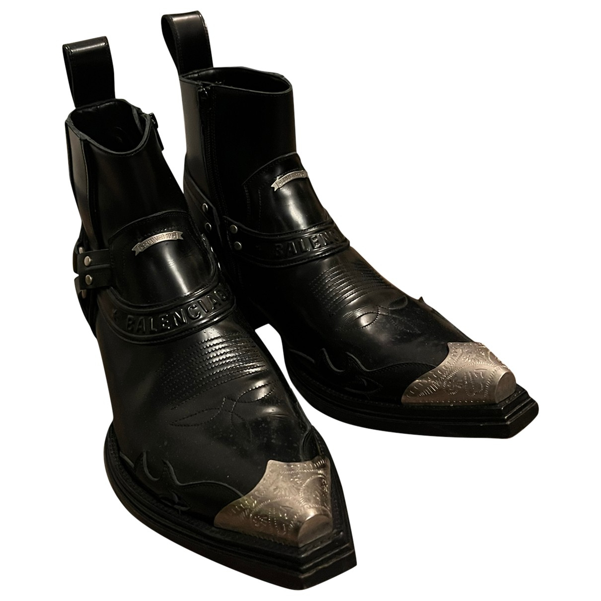 Pre-owned Balenciaga Santiag Harness 