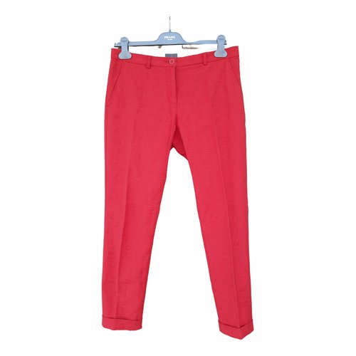 Pre-owned Seventy Carot Pants In Red