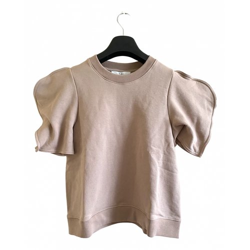 Pre-owned Tibi T-shirt In Beige