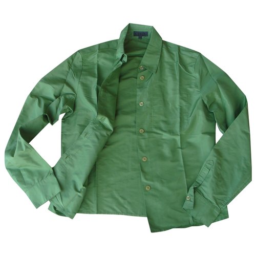 Pre-owned Iceberg Silk Suit Jacket In Green