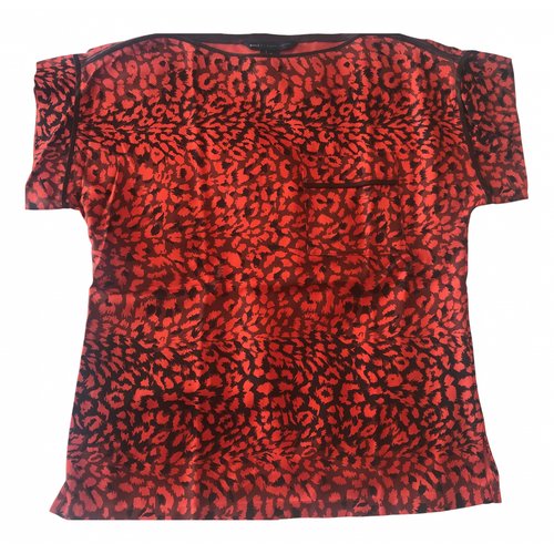 Pre-owned Marc By Marc Jacobs Silk Blouse In Red