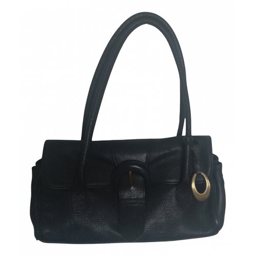 Pre-owned John Rocha Leather Handbag In Black