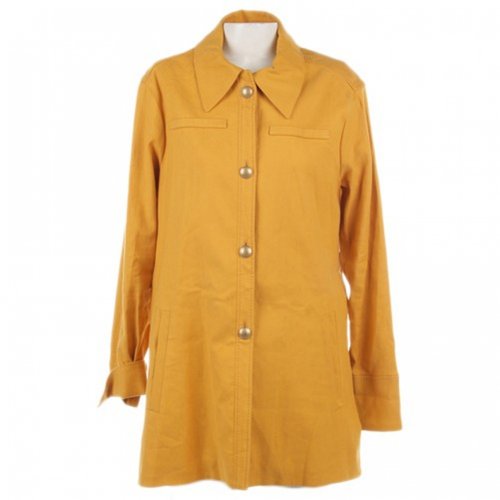Pre-owned Dorothee Schumacher Jacket In Yellow