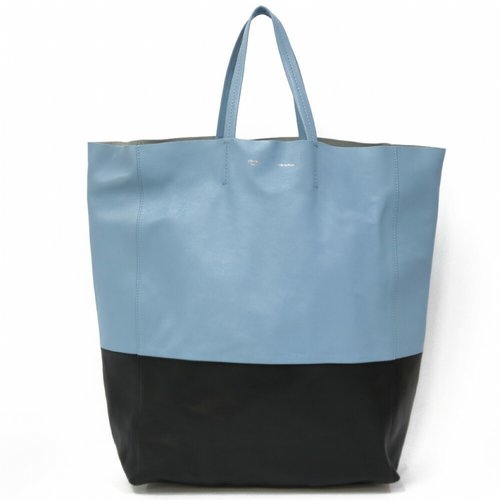 Pre-owned Celine Cabas Leather Handbag In Multicolour