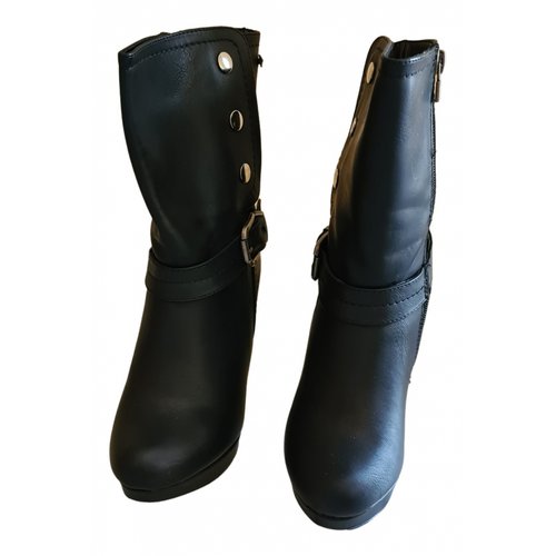 Pre-owned Maria Mare Ankle Boots In Black