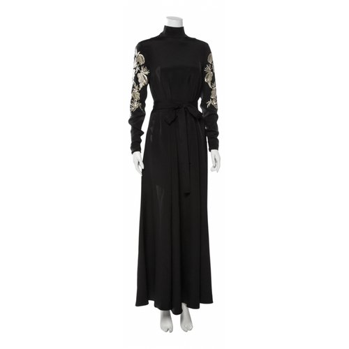 Pre-owned Marei 1998 Maxi Dress In Black