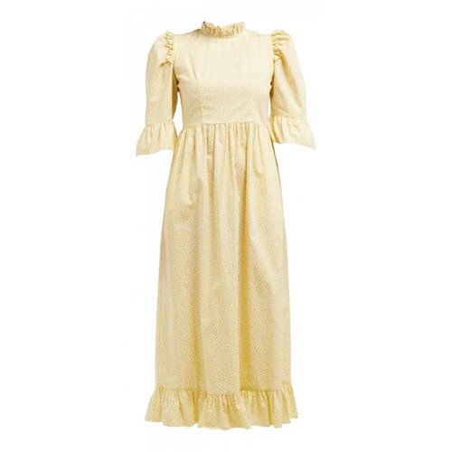 Pre-owned Batsheva Dress In Yellow