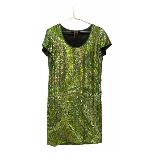 Pre-owned Paul Smith Silk Mid-length Dress In Green