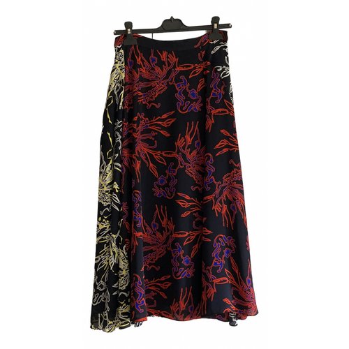 Pre-owned Tanya Taylor Silk Mid-length Skirt In Multicolour