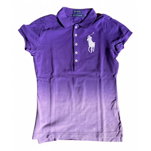 Pre-owned Ralph Lauren Polo In Purple