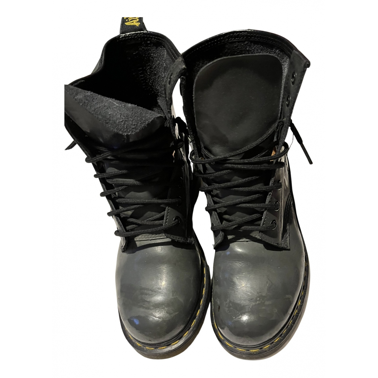 Pre-owned Dr. Martens Lace Up Boots In 