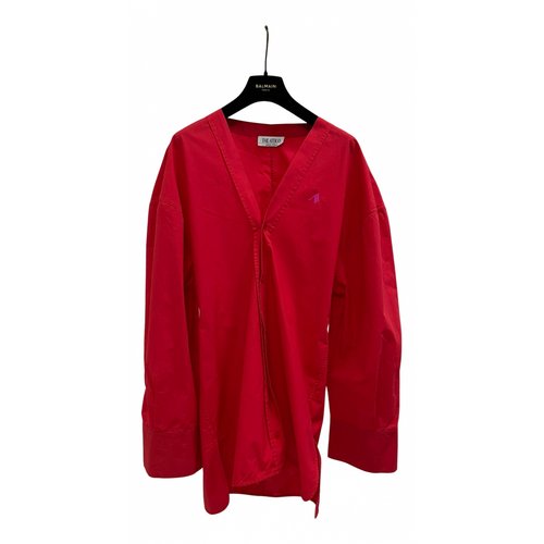 Pre-owned Attico Shirt In Red