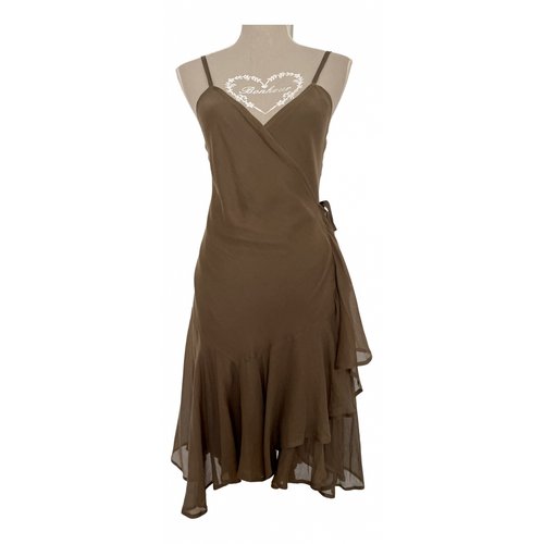 Pre-owned Polo Ralph Lauren Dress In Brown