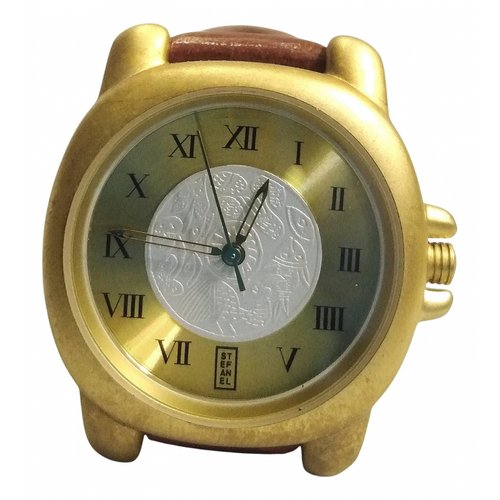 Pre-owned Stefanel Watch In Gold