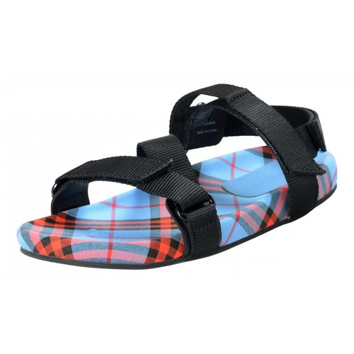 Pre-owned Burberry Cloth Sandals In Multicolour