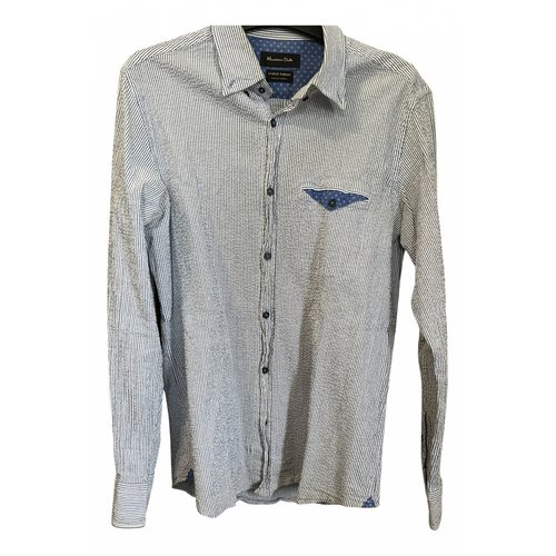 Pre-owned Massimo Dutti Shirt In Blue