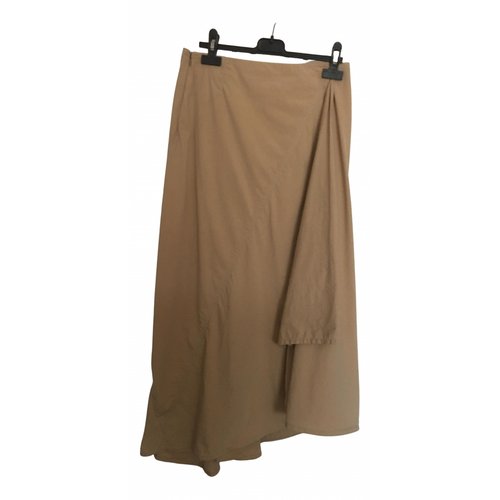 Pre-owned Kenzo Mid-length Skirt In Camel