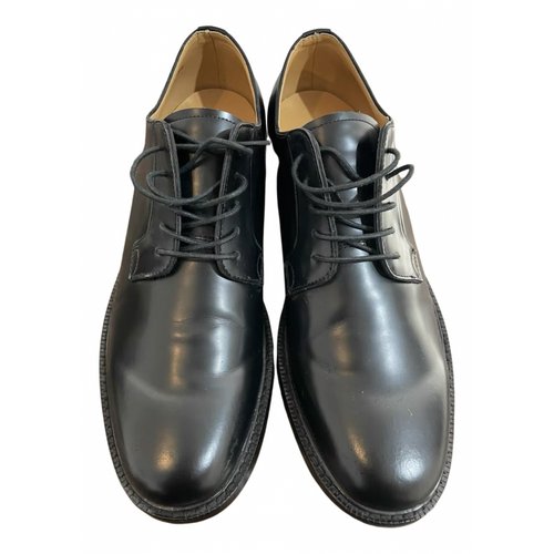 Pre-owned Vetements Leather Lace Ups In Black