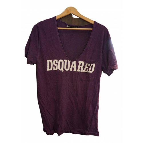 Pre-owned Dsquared2 T-shirt In Purple