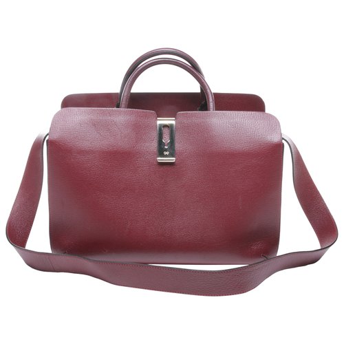 Pre-owned Anya Hindmarch Leather Bag In Red