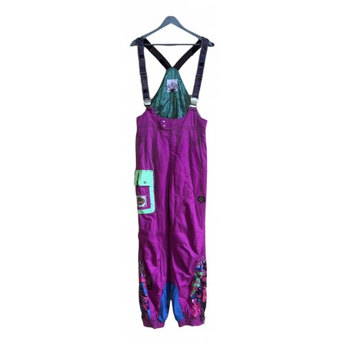 Pre-owned Descente Jumpsuit In Pink