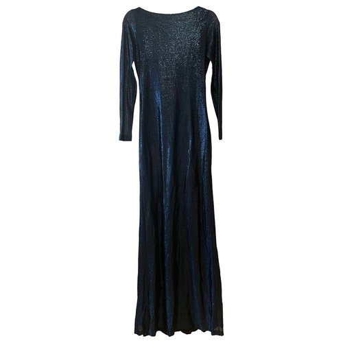 Pre-owned Dsquared2 Maxi Dress In Blue
