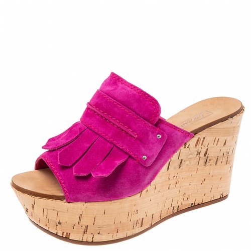 Pre-owned Casadei Sandal In Pink