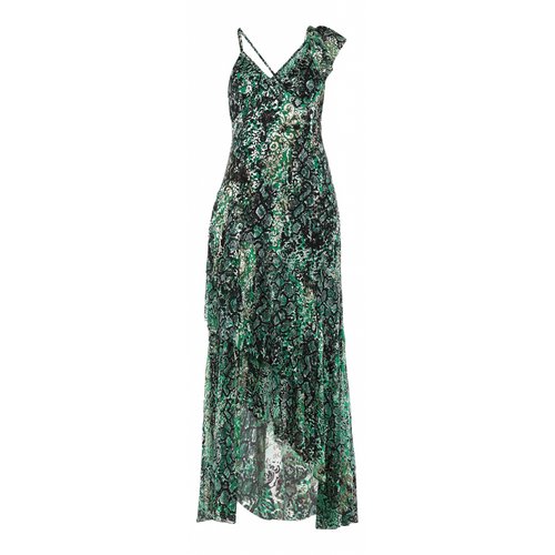 Pre-owned Alice And Olivia Maxi Dress In Green