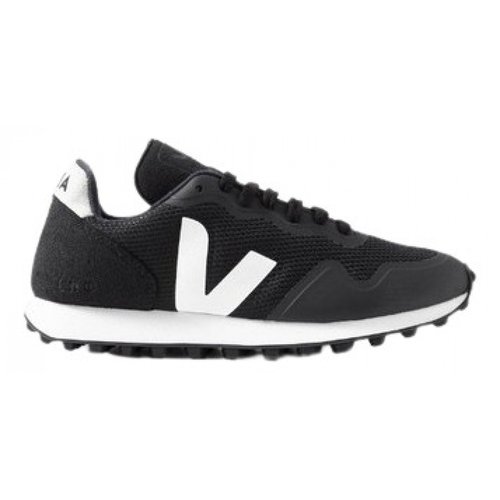 Pre-owned Veja Cloth Trainers In Black
