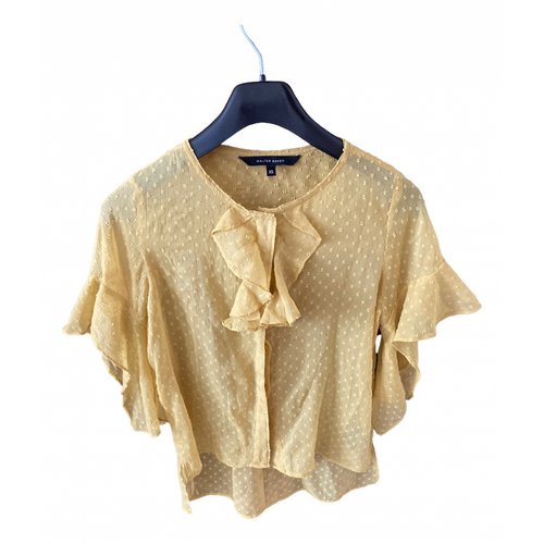 Pre-owned Walter Baker Blouse In Yellow
