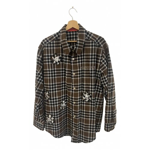 Pre-owned Acupuncture Wool Shirt In Brown