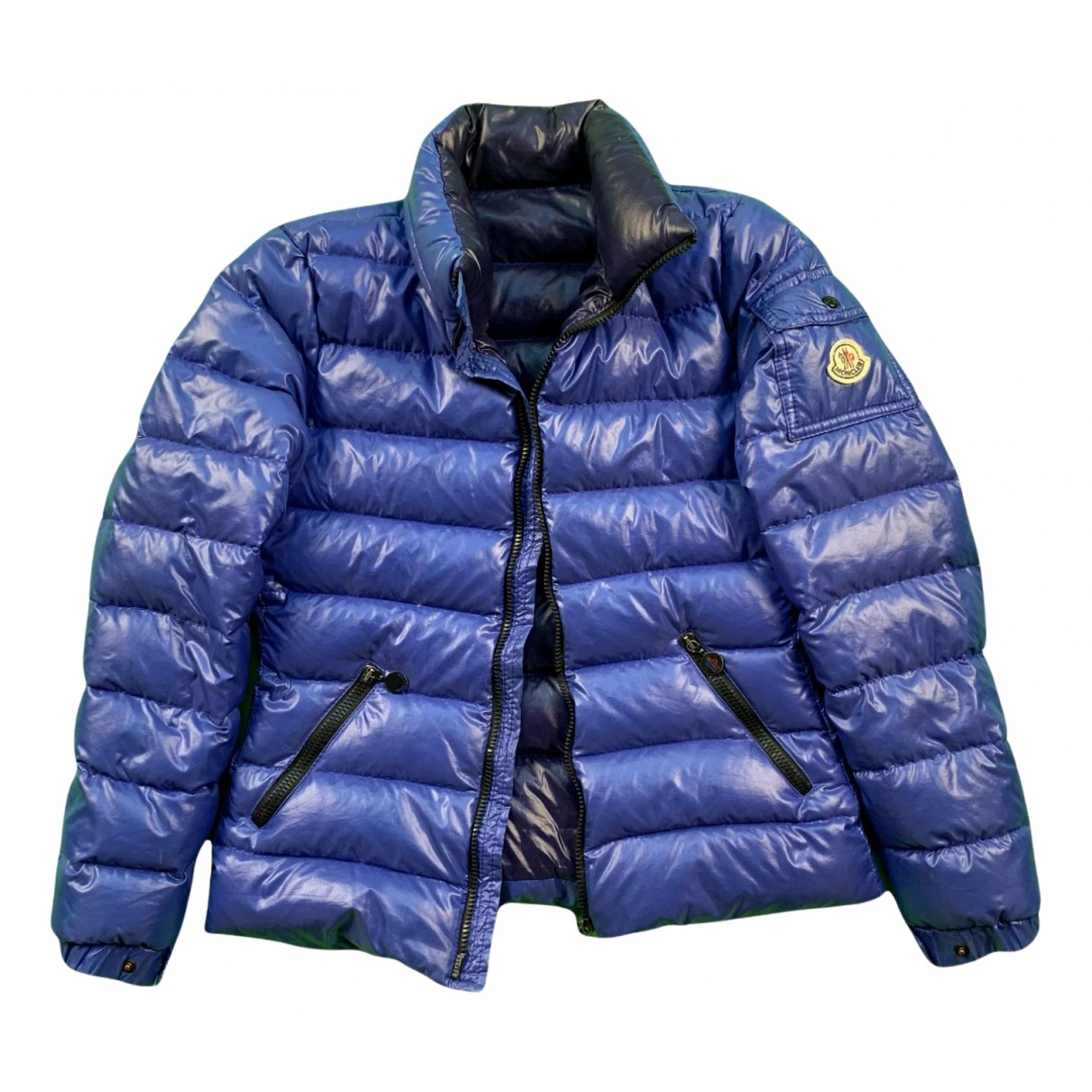 Moncler Hood Coat Blue