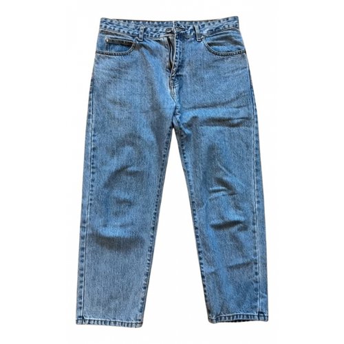 Pre-owned Dr Denim Straight Jeans In Blue