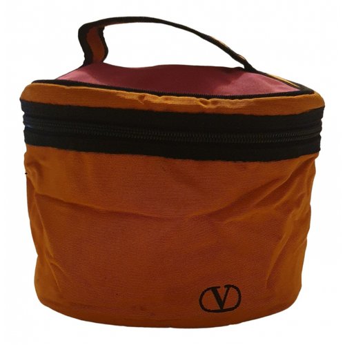 Pre-owned Valentino Garavani Handbag In Orange