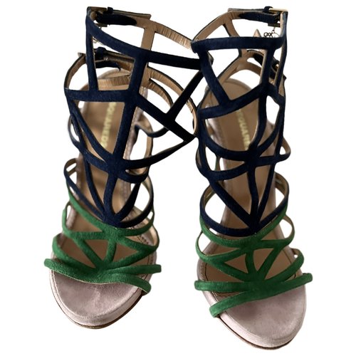 Pre-owned Dsquared2 Sandal In Multicolour