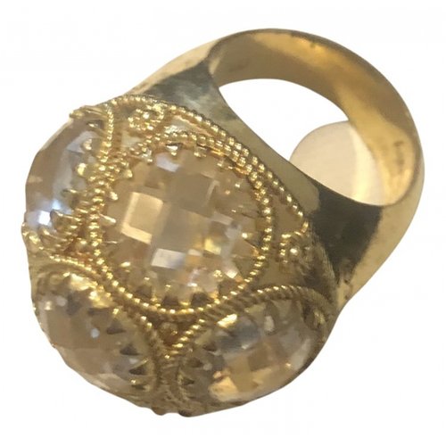 Pre-owned Rebecca Ring In Gold
