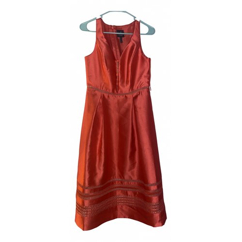 Pre-owned Adrianna Papell Mid-length Dress In Red